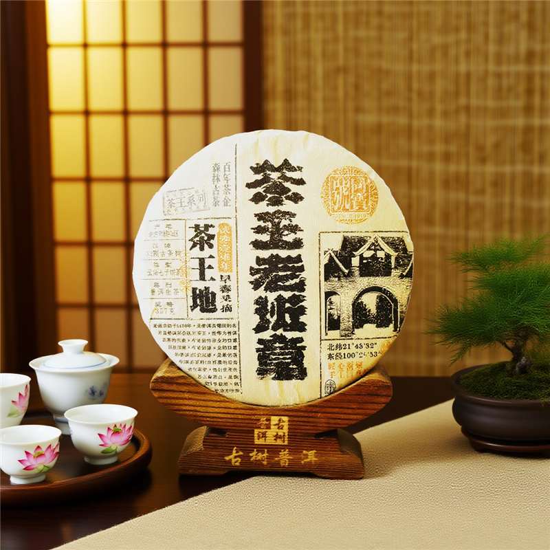 Chinese tea Eco Organic Ancient Tree Tea Tea King Lao Ban Zhang Raw Pu-erh